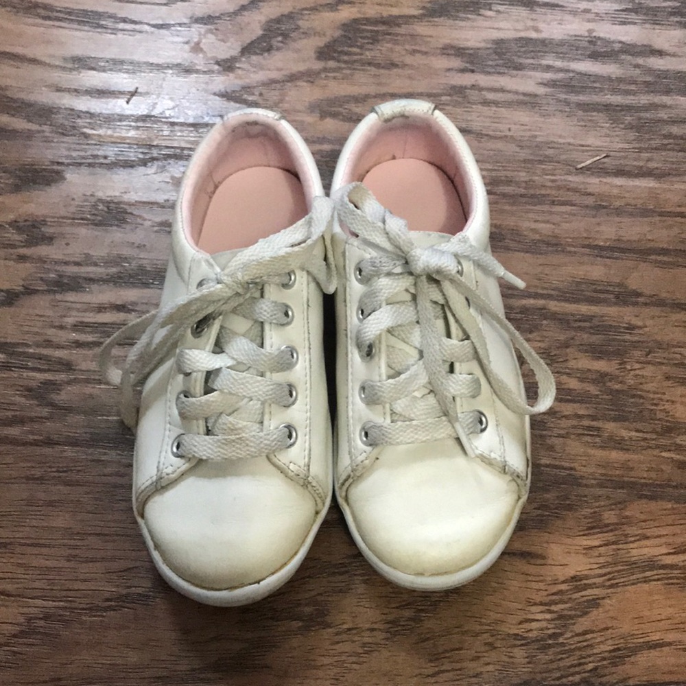 Janie and Jack White Leather Shoes